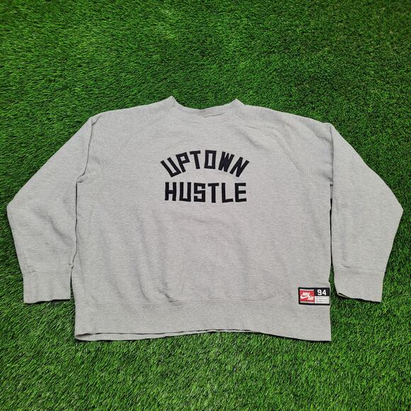 Nike Sportswear Uptown Hustle AF1 Sweatshirt Mens 3XL Boxy Fit Jock Tag - Picture 1 of 12